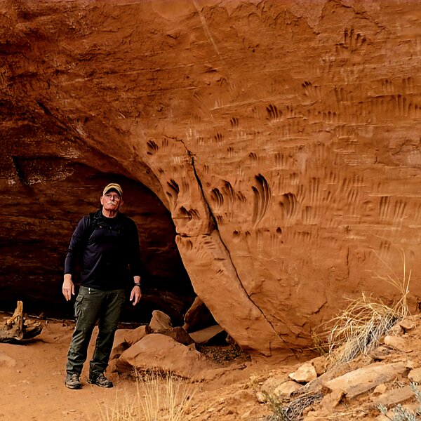 Petrosomatoglyphs in Kodachrome Basin State Park.