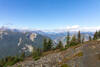 View north from below Slate Peak.