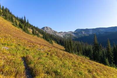 Haystack Mountain and Slate Peak.