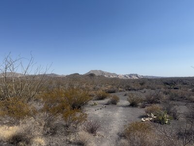 Mexico in the distance.