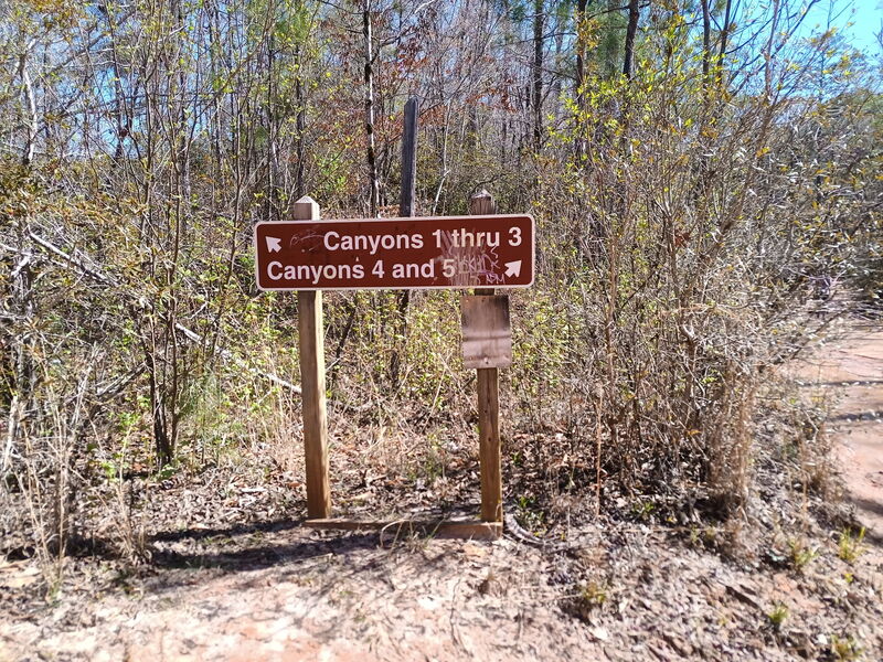 5 canyon "fingers" to explore but 4 & 5 are the best & the biggest