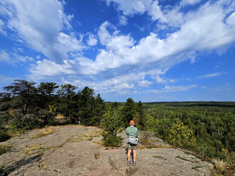 Looking west from Pincushion Mountain.
