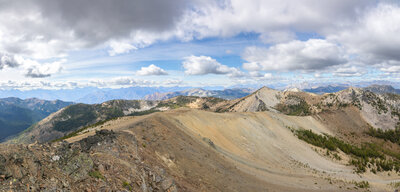 Panorama from Gray Peak