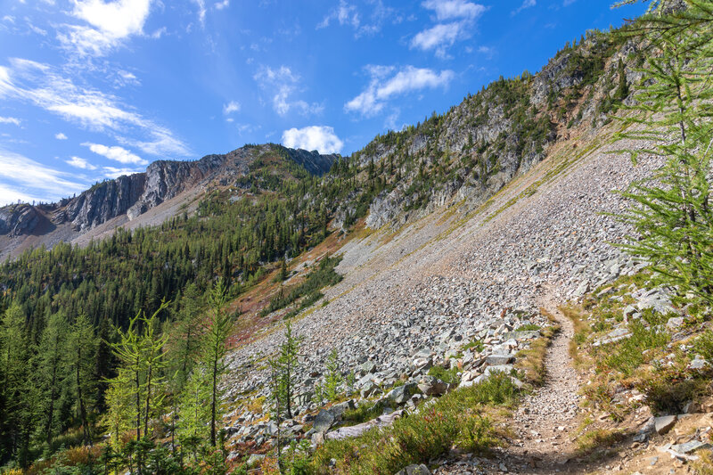 The eastern side of Cone Mountain.