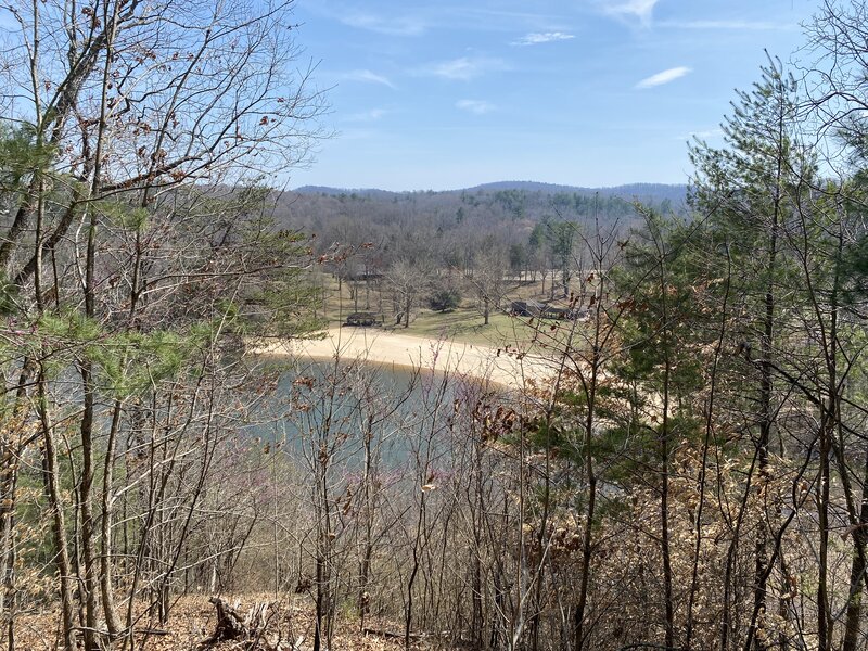 Fairy Stone lake overlook.