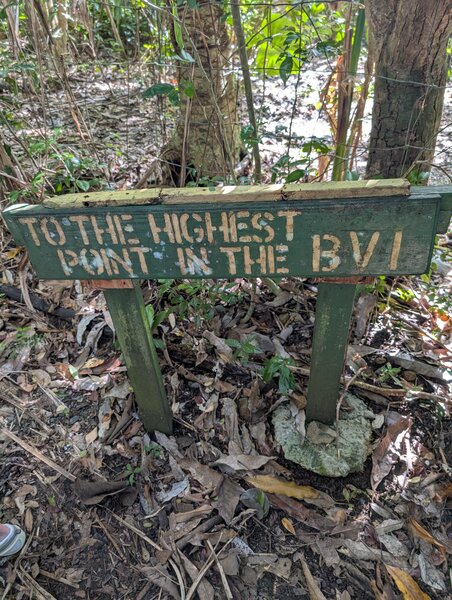 Mt Sage trail marker