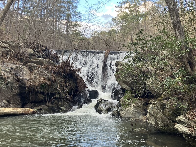 Rocky Branch Waterfall, off Heflin Spur.