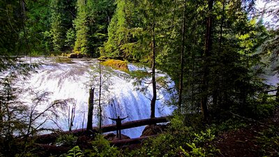 Upper Lewis River Falls
