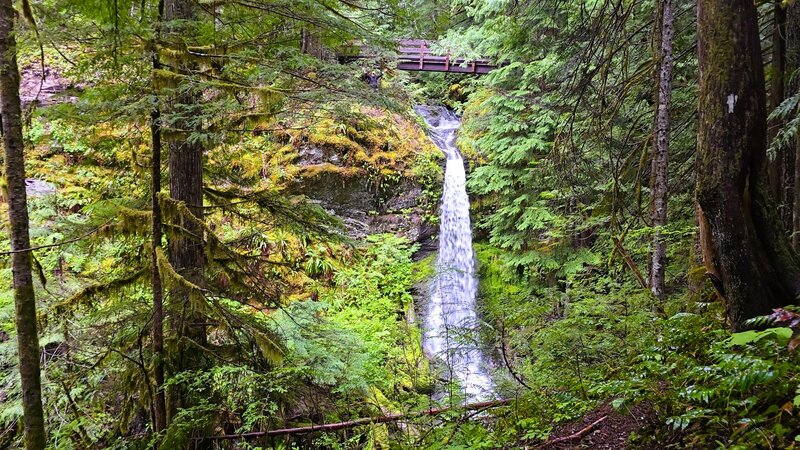 Upper Copper Creek Falls.
