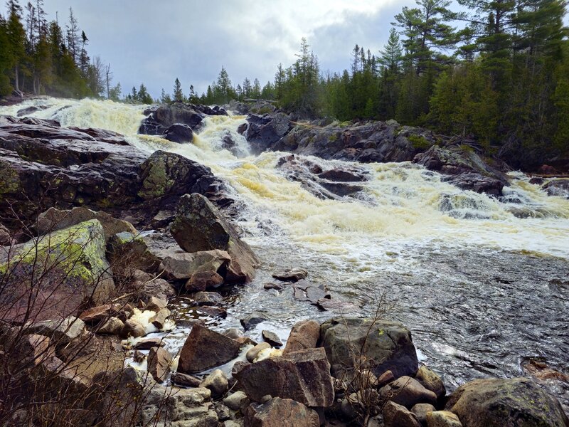 The second waterfall.