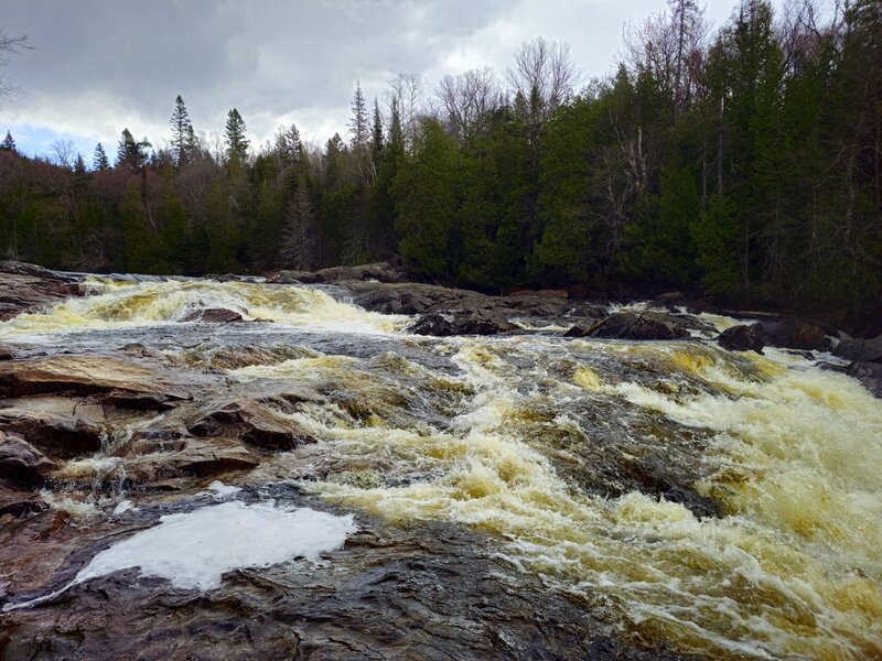 The third and last waterfall before Portage 28