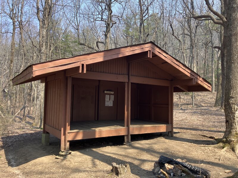 Black Gap Shelter (3,180 ft.)