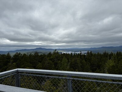 View from the lookout tower on Bald Mountain.