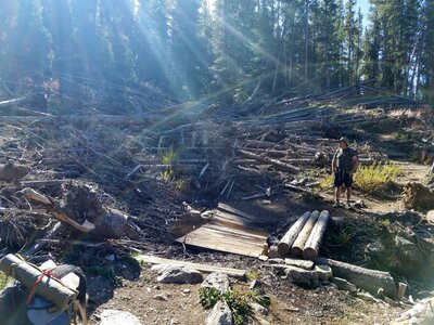 Avalanche Damage on CT Segment 7