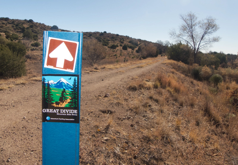 The San Vicente Creek Trail is part of the Great Divide mountain bike route.