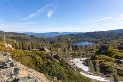 Big Bear Lake from Round Lake Trail