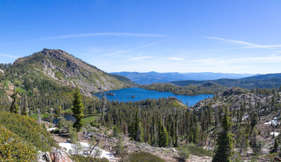 Mount Elwell and Long Lake