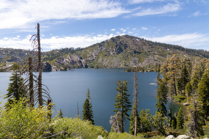 Mount Elwell across Long Lake.
