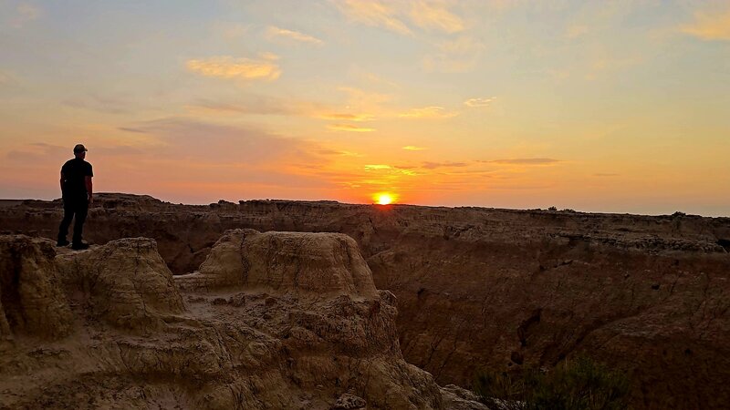 Sunrise on The Door Trail.