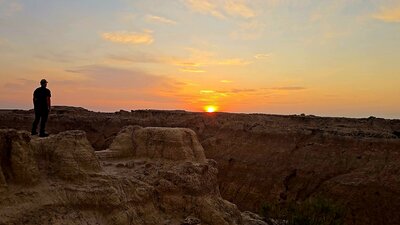 Sunrise on The Door Trail.