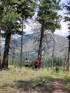 Thunder Butte trail.