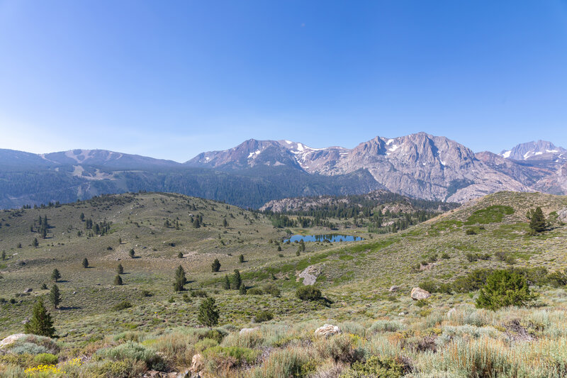 Carson Peak from the ascent to Reversed Peak.