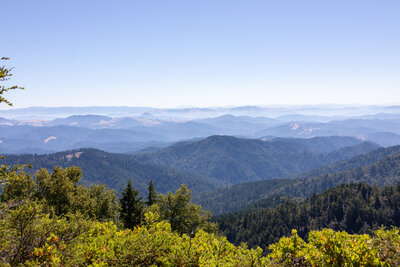 Wide ranging views from Kings Crest.
