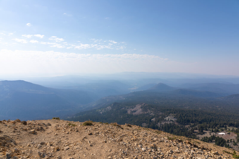 View south from Brokeoff Mountain.