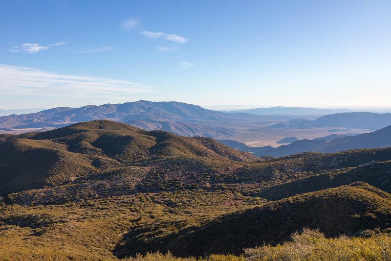 View east towards Mason Valley.