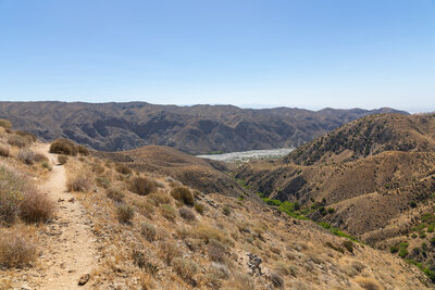 The Whitewater River in the distance