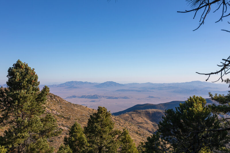 Jacoby Canyon and the Mojave Desert.