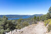 Big Bear Lake during the ascent to Bertha Peak.