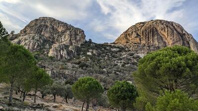 The geographical formation that gave the region its name, İkiztaş (meaning 'Twin Stones')