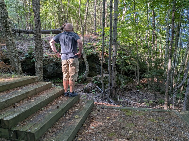 Interesting rock formations.