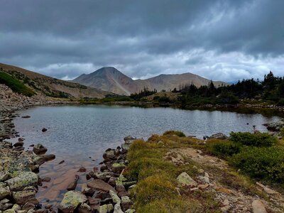 Just above Hunt Lake
