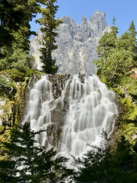 View with Thielsen in the background.