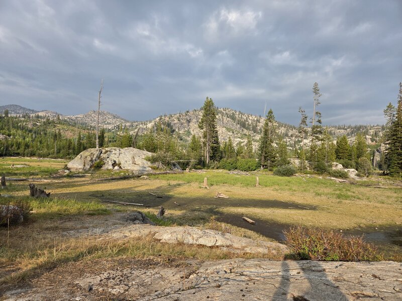 Blackwell Lake - low water level.