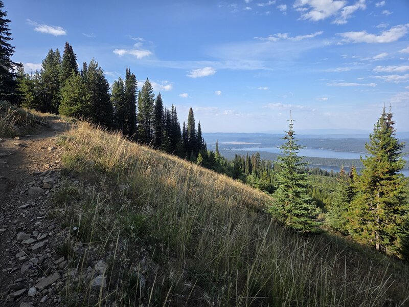 Crestline looking toward Payette Lake/McCall.