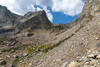 Andrews Glacier is right behind the ridge ahead.