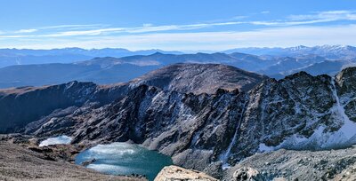 From the Summit of Holy Cross Ridge.