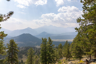 Beaver Meadows from Deer Mountain Trail.