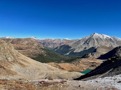 Pass above Lake Ann