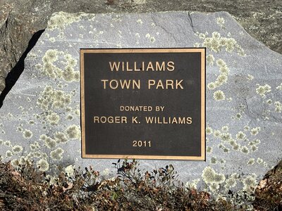 Williams Town Park.