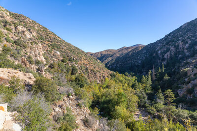 Deep Creek north of Holcomb Creek