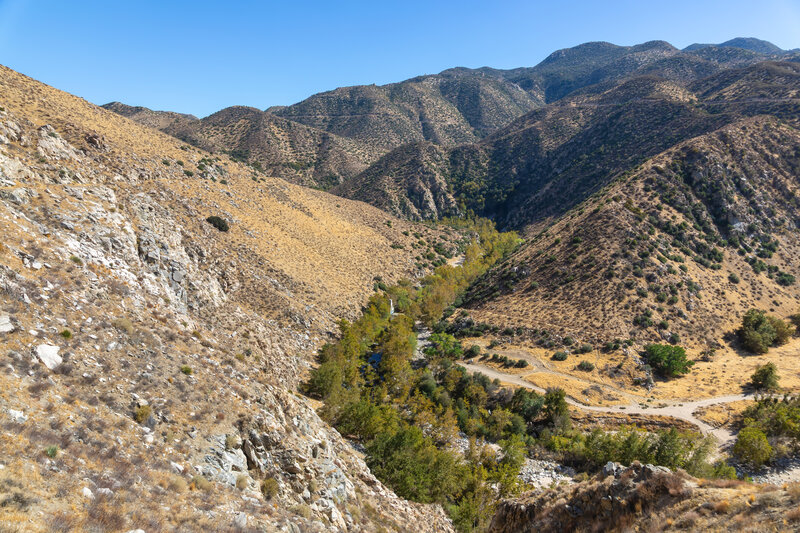 The mouth of Deep Creek