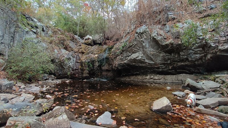 High Falls with little water.