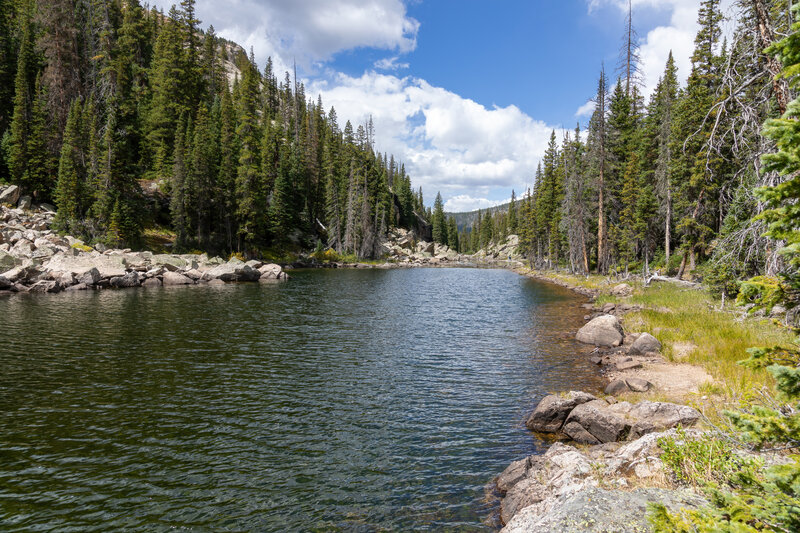 The western side of Lake Verna.