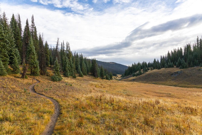 Leaving Milner Pass