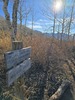 Viewpoint along the trail at 2 miles to Mill Creek Road and Miles to Lambs Canyon Road.