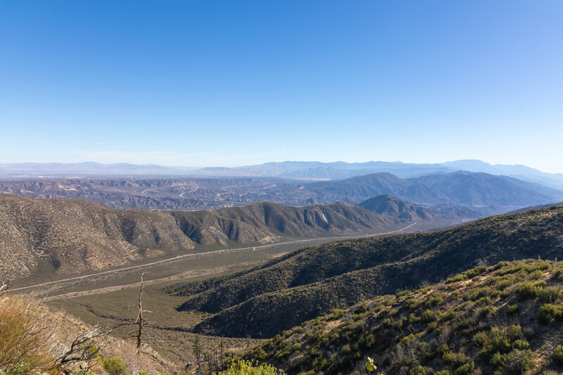 Cleghorn Mountain in the distance looks so small.